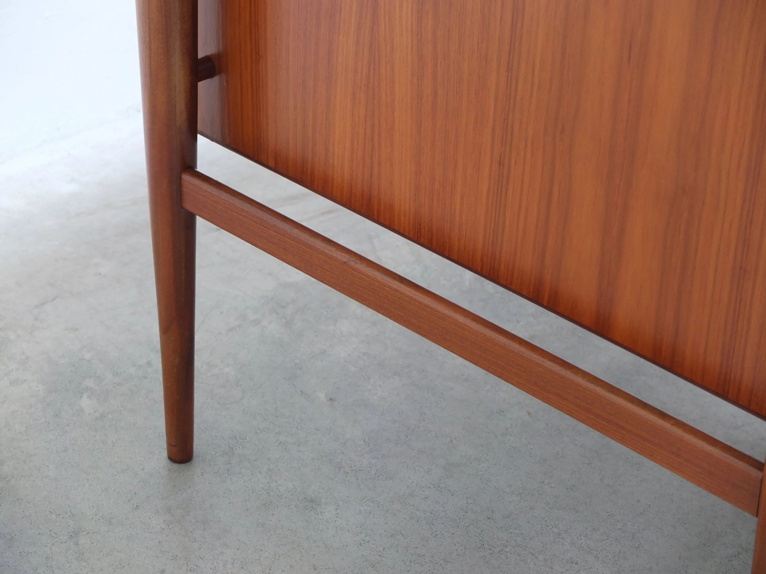 Freestanding executive desk by Oswald Vermaercke for V-Form, 1960s