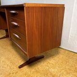 Bureau rétro vintage en teck du milieu du siècle par Austinsuite 1960