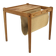 Scandinavian oak magazine rack, S.P Jensen, BRDR Furbo, Sweden, 1960