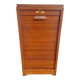 Small piece of furniture, roll-top filing cabinet