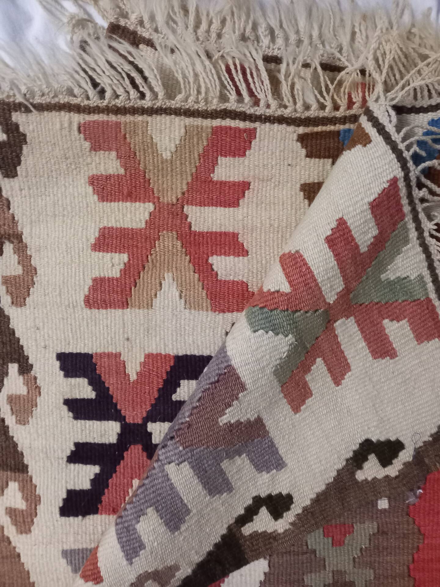 Ancient Kilim rug