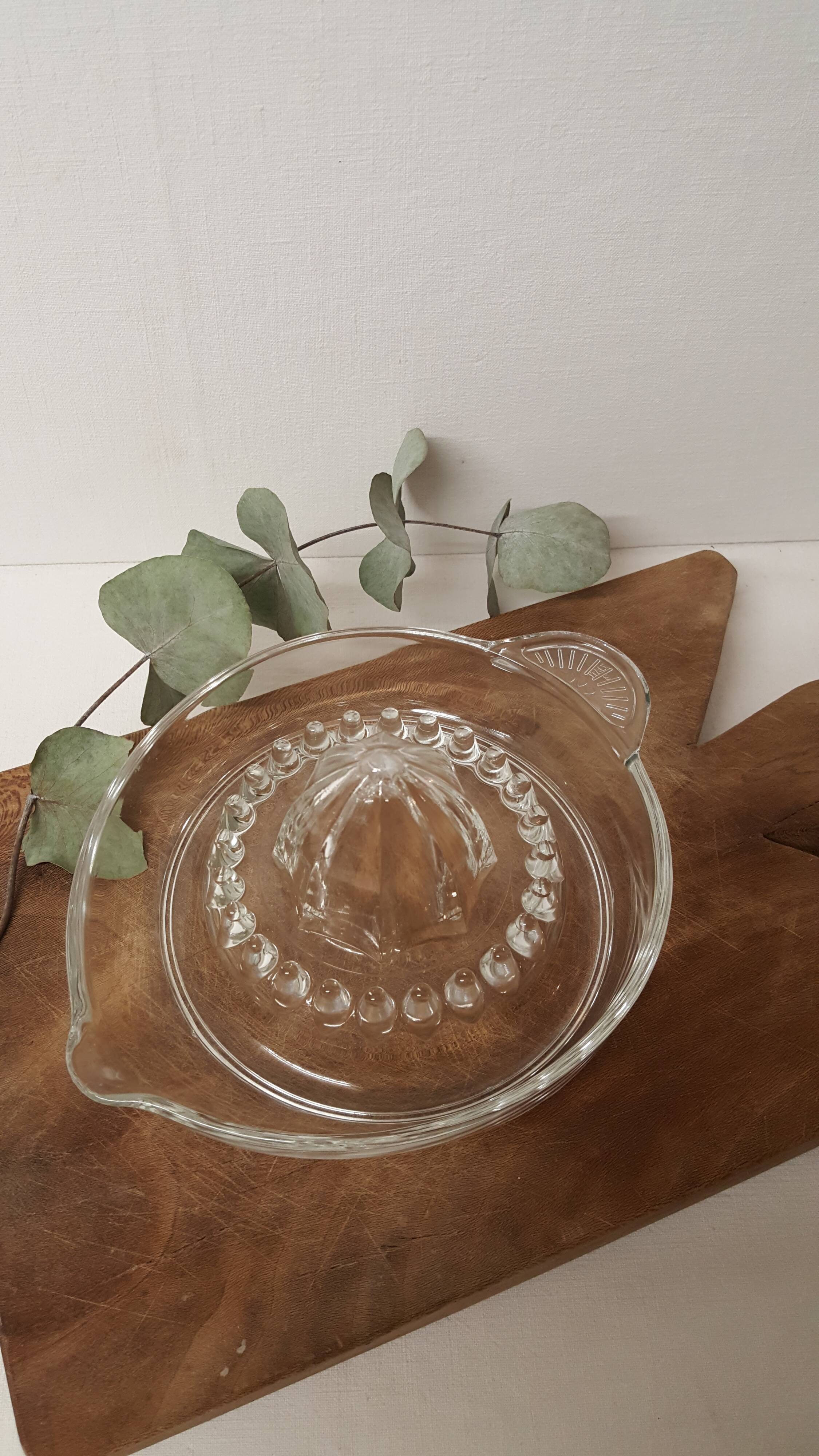 Large glass citrus press