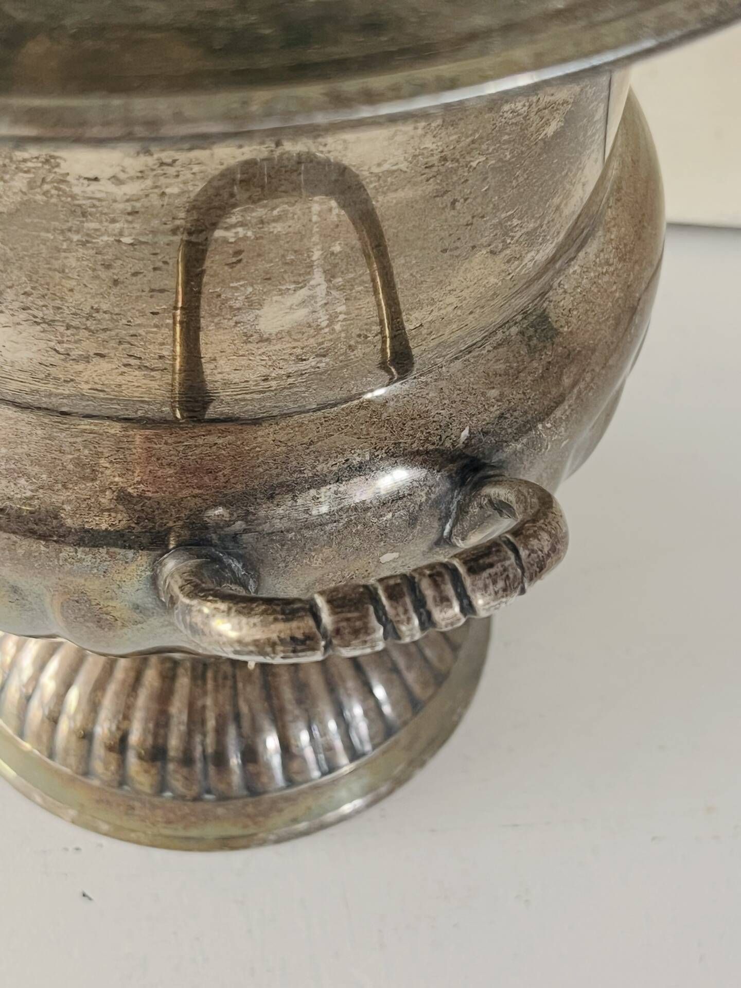 Champagne bucket Silver Plated Medici with Handles,