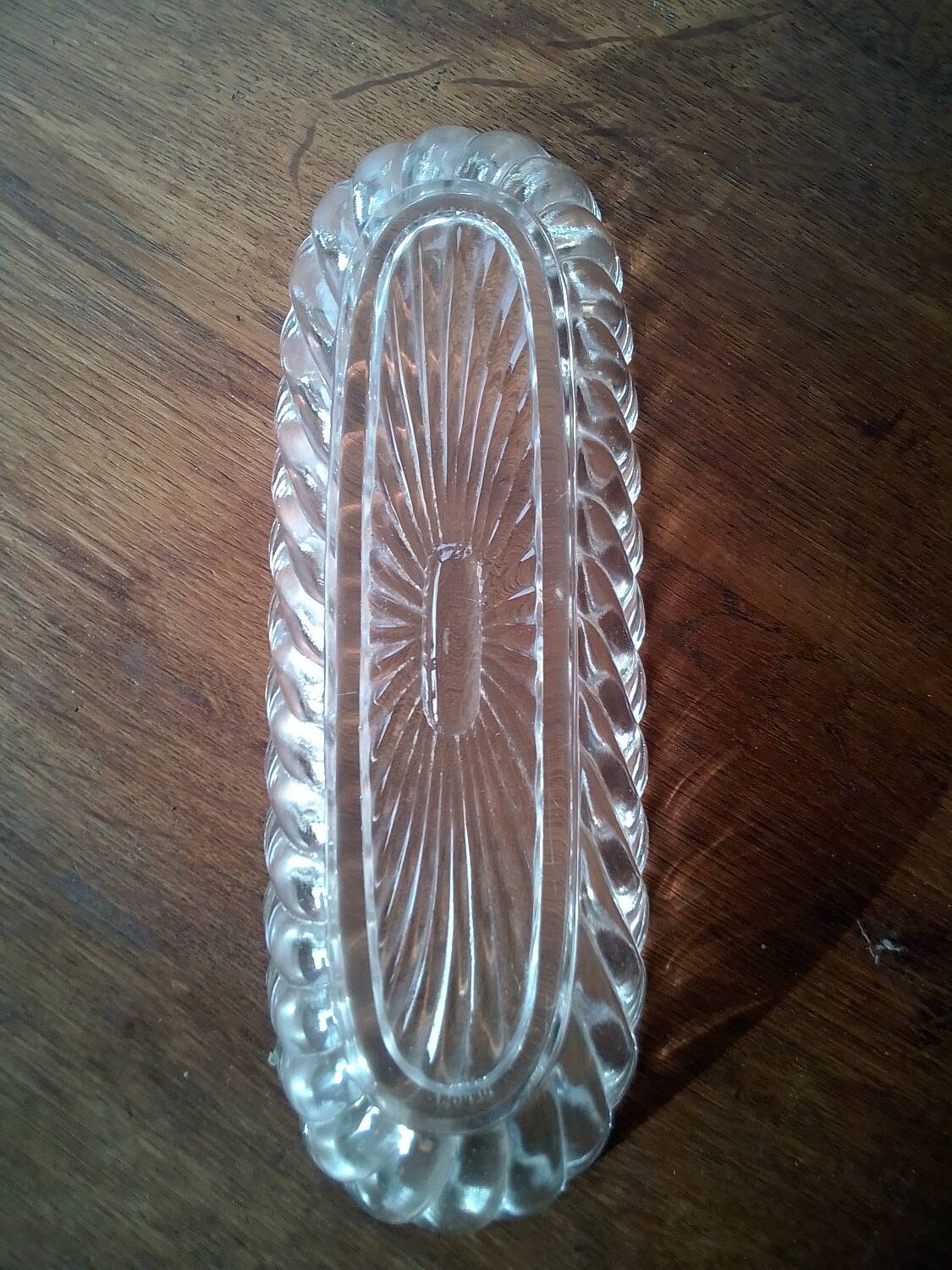 Baccarat crystal soap dish