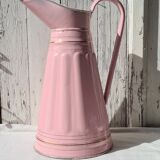 Pink enamelled broc