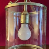 Lustre lanterne laiton