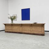 Comptoir chêne et pin XXL 350cm