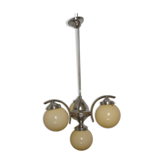 Lustre Art déco Gisun, conçu par Jaroslav Anyz dans les années 1930