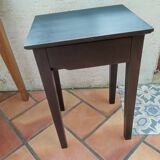 Table / Side table black patina