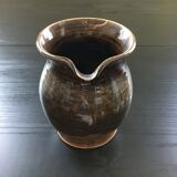 Flamed brown pitcher