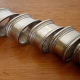 Six napkin rings