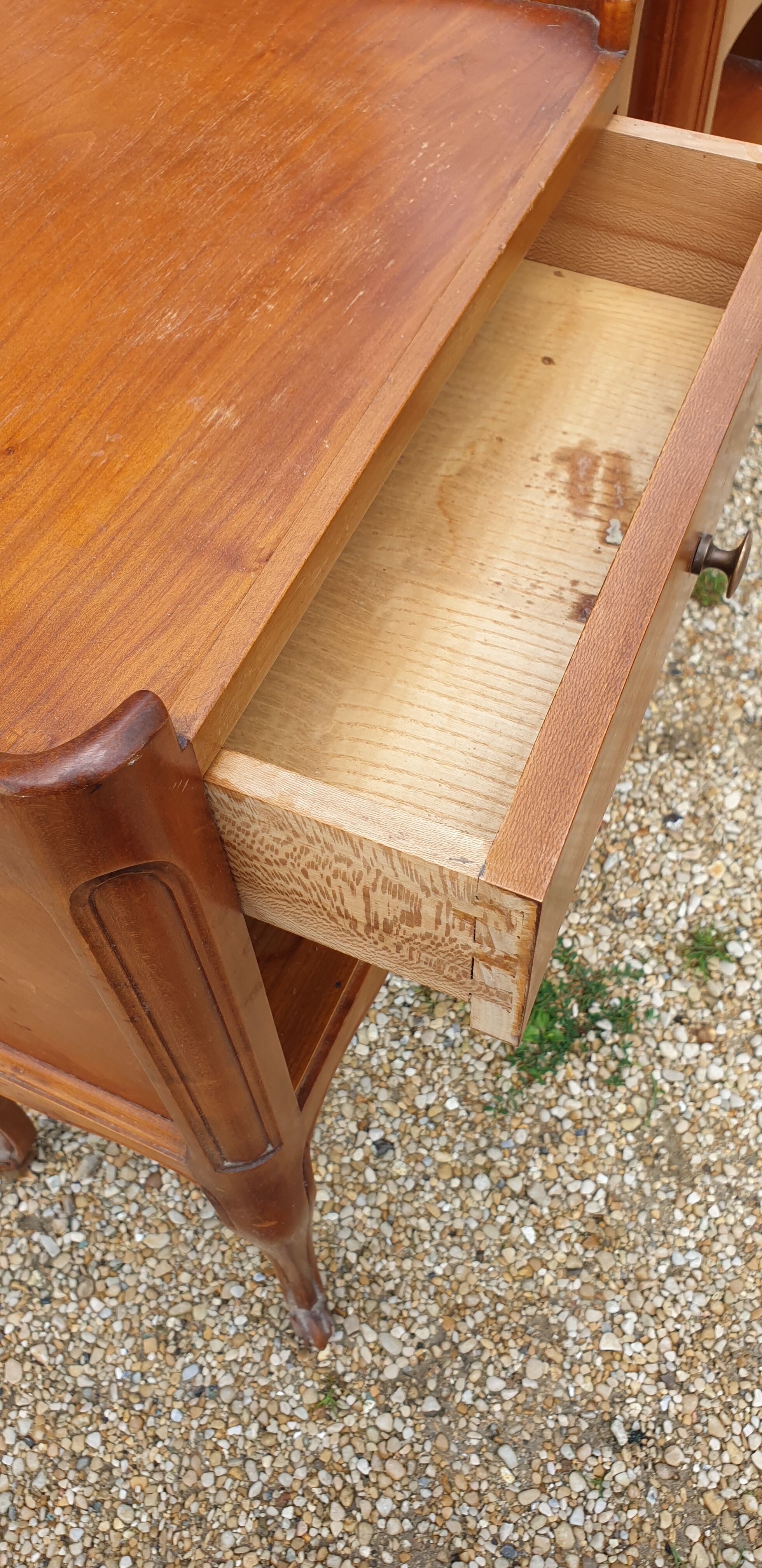 Pair of bedside table Louis XV