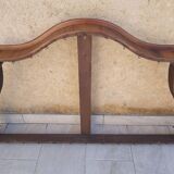 Louis Philippe bed sky in walnut