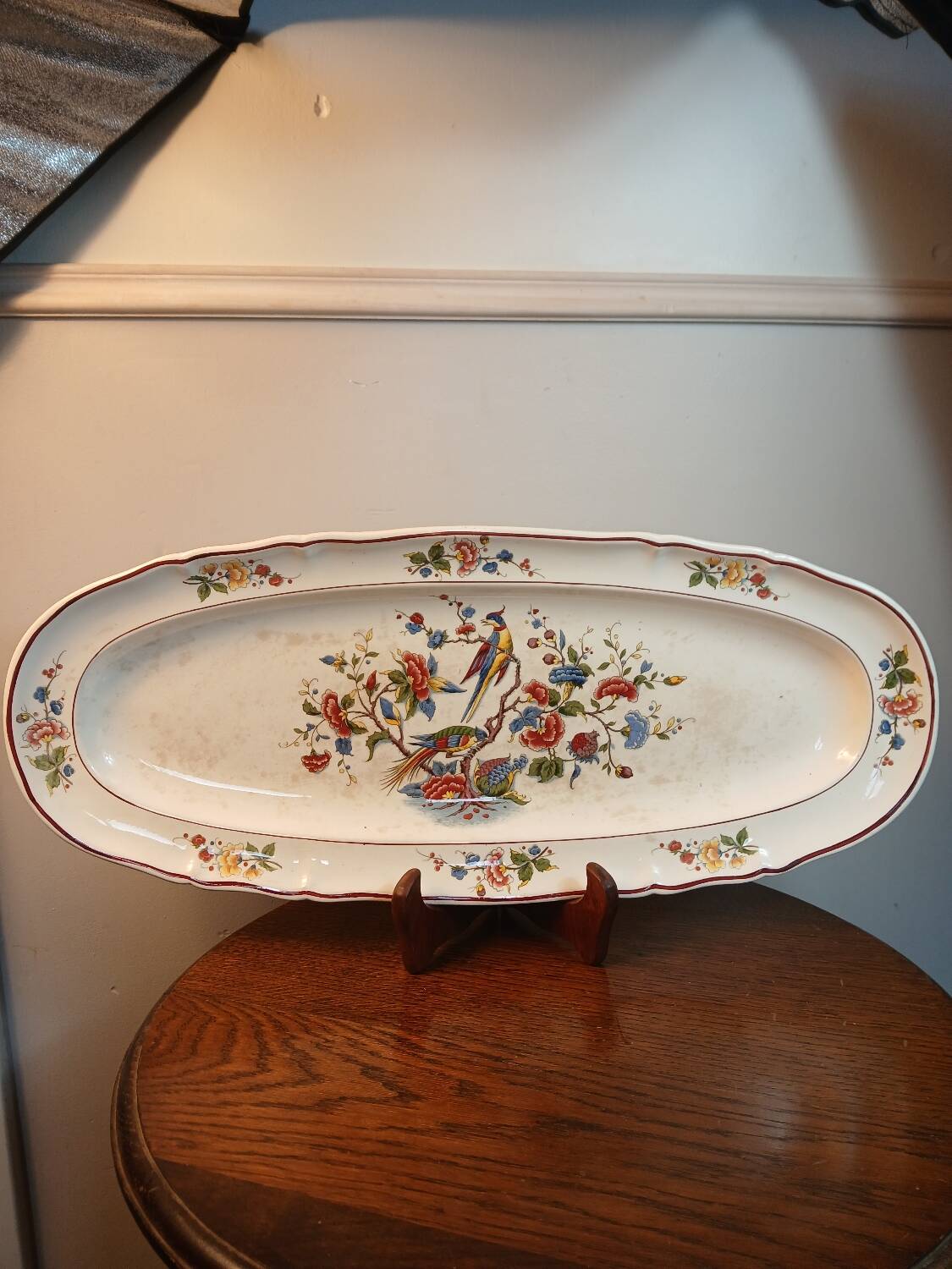Large oval dish Villeroy & Boch model Phoenix, 59×24 cm, earthenware