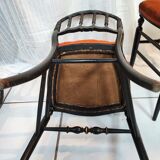 Pair of chairs Napoleon III model Opera