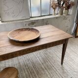 Plat touareg en bois rond XL