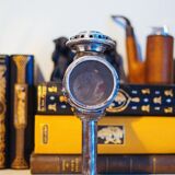 Acetylene motorcycle lamp