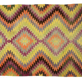 Anatolian handmade kilim rug 298 cm x 163 cm
