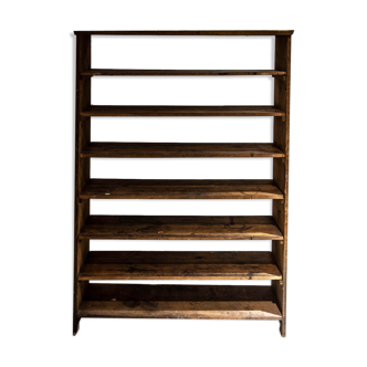 Wooden shelf