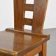 Set of six oak chairs by Henry Jacques Le Même, France circa 1940