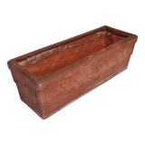 Art deco style terracotta planter, 50 cm