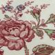 Set of 5 flat plates johnson brother pink chintz