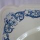 Large Terre de Fer Clairefontaine Renaissance 19th Century Platter