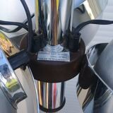 Suspension Lustre Space Age 1970 Eyeball Massive Art Belgium brushed aluminium