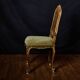 Set of 4 Louis XV style gilded chairs – Musician chair style