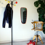 Ball coat rack, parrot, year 50