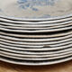 Lot d'assiettes en faience U&C Sarreguemines