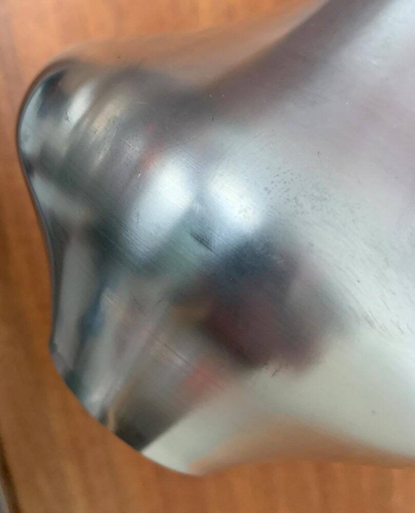 Vintage metal vase from Selangor Pewter