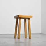 Vintage stool by Charlotte Perriand, Les Arcs, France