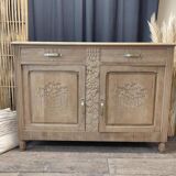 Buffet bas chêne massif