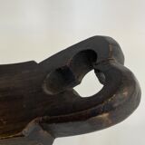 Vintage Spanish chair / stool 70s design brutalist