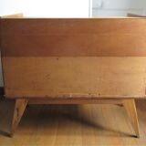 Buffet oak feet compas vintage 60s