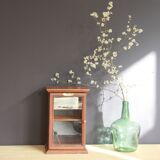 Wooden pharmacy display case