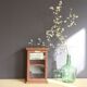 Vitrine pharmacie en bois