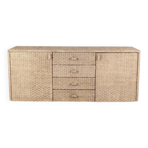 Enfilade en jonc tressé