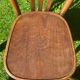 6 Fischel bistro chairs with labels, circa 1930