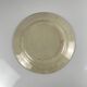 Round plate made of iron earth from Salins, late 19th century - early 20th century.