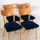 Chaises en bois de hêtre, Tchécoslovaquie années 50