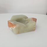 Cendrier italien en Onyx années 50