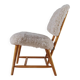 "Teve" Modern Mid-Century Chair in Lambskin/Shearling by Alf Svensson, Sweden, 1955