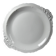 Large serving dish in fine white Limoges porcelain, vintage/antique.