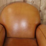 Vintage leather club chair