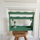 Vintage wall shelf with two shelves