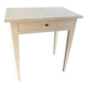 Small patinated wood table / desk / console / side table