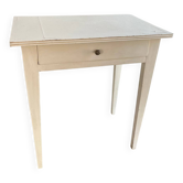 Petite table bois patiné / bureau / console / table d’appoint