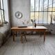 Table de ferme en merisier